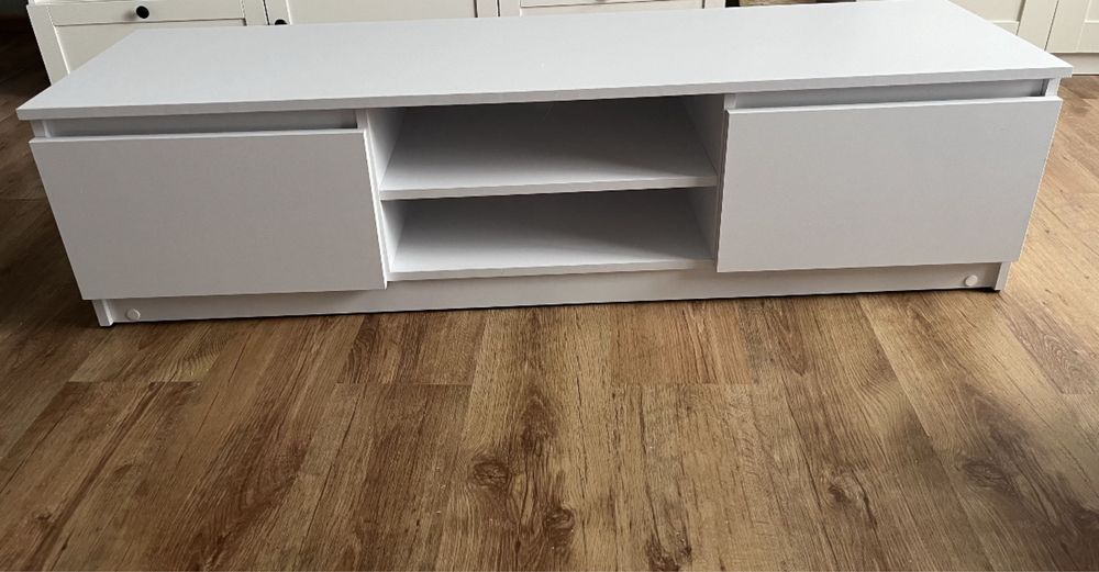 Biala szafka pod tv nowa szafka 140 cm