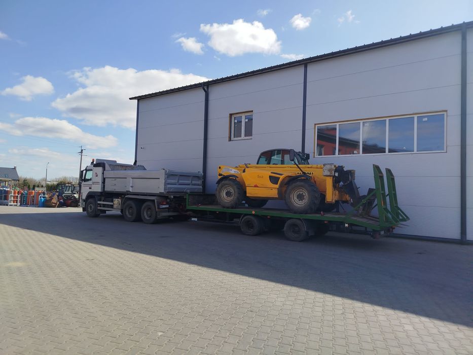 Przyczepa niskopodwoziowa