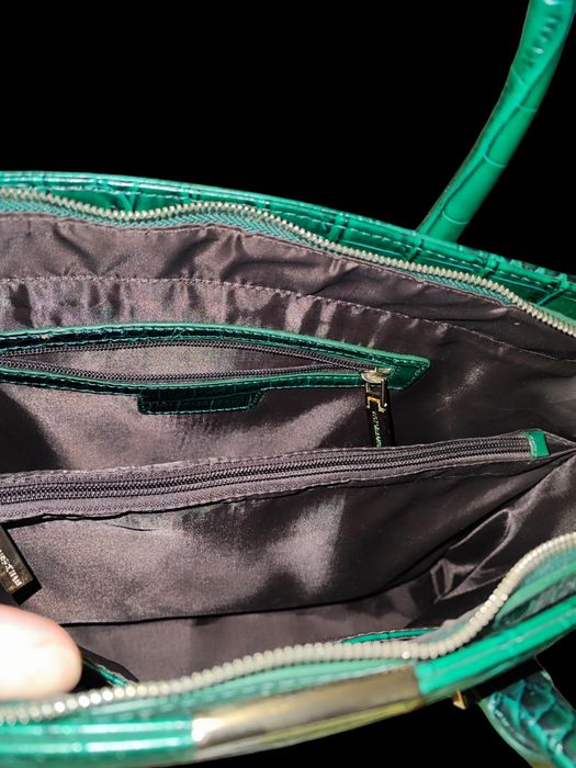 Сумка изумрудная