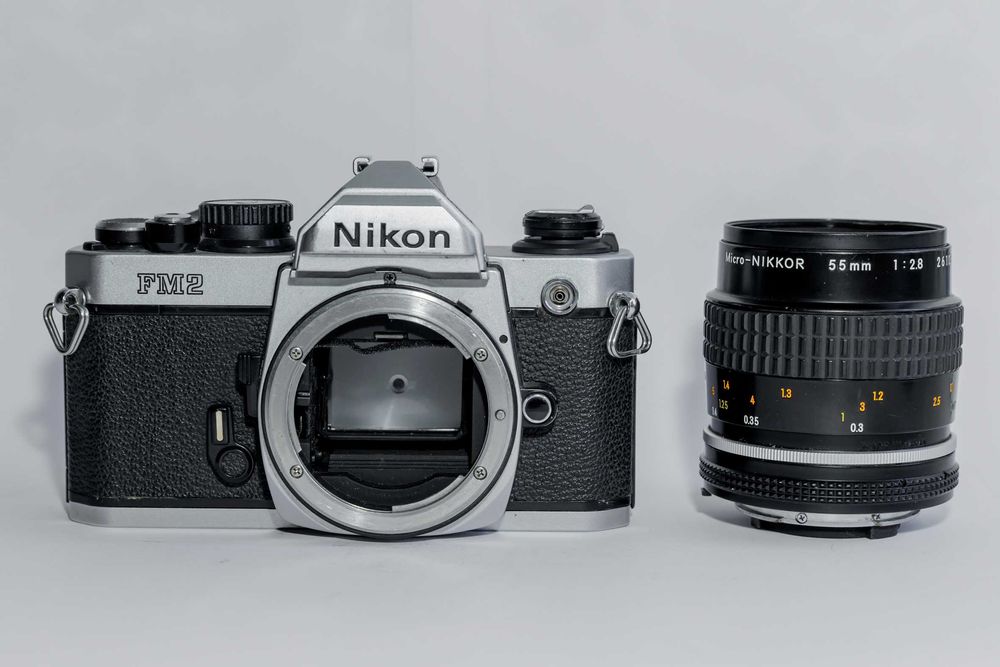 #NEW_ Nikon FM2 N (+) Objectiva 55 mm, f:2.8