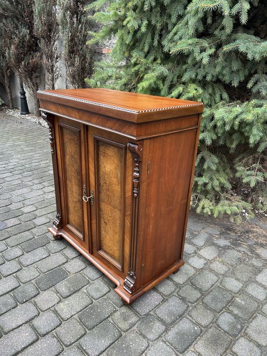 Antyczna Komoda Ekletyczna Antyk Szafka Kredens Uniakt Po Renowacji