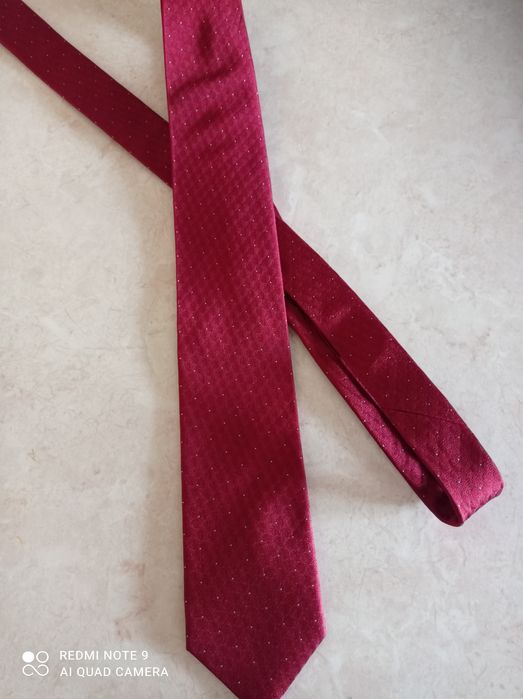 Elegancki krawat jedwabny 100 % jedwab silk