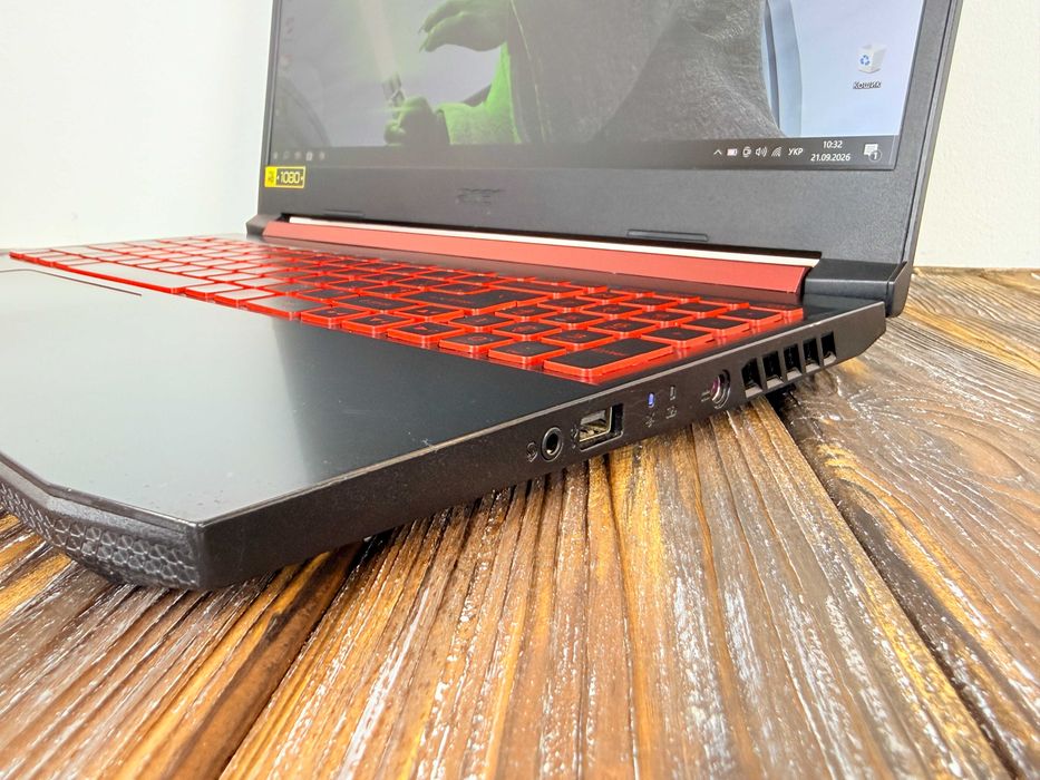 Надійний Ігровий Ноутбук Acer Nitro 5 An515-54 /15.6" FHD IPS/GTX 1650 4 GB /ГАРАНТІЯ