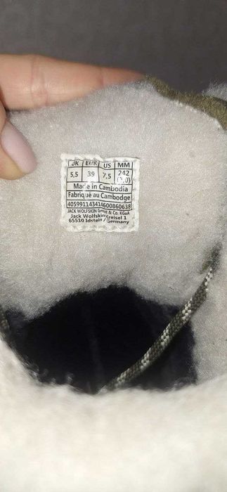 Зимові черевики Jack Wolfskin Queenstown City Texapore Mid W 24,2см