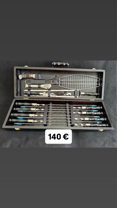Conjunto para churrasco