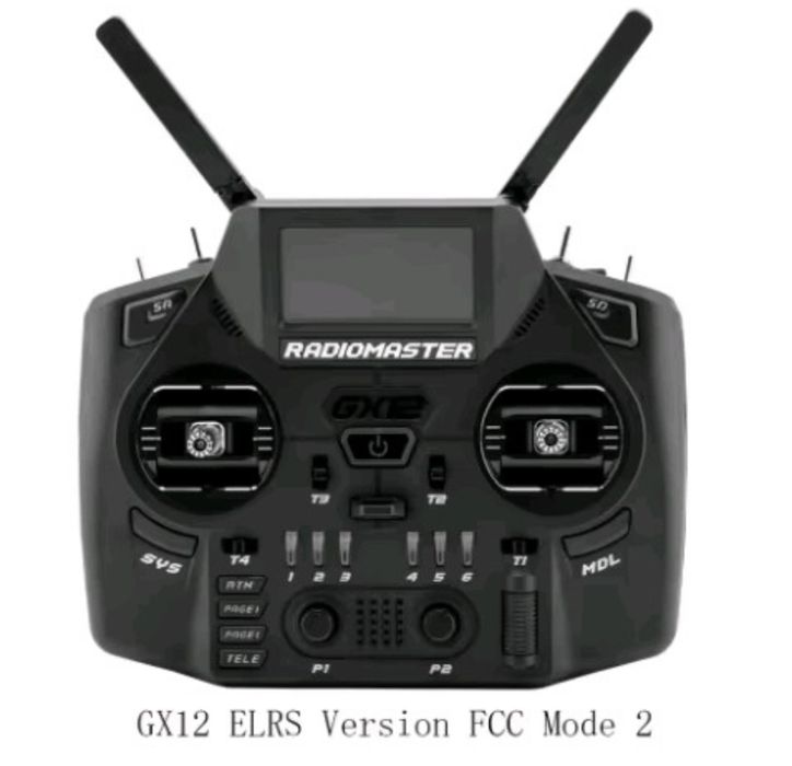 RadioMaster GX12 ELRS Dual-Band Gemini M2