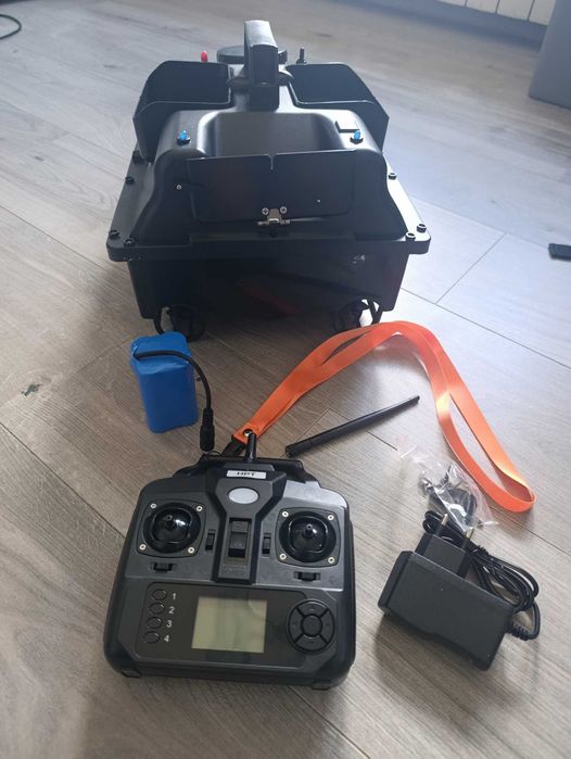 Łódź Zanętowa RC 3 Komory GPS 12000 mAh Nowa