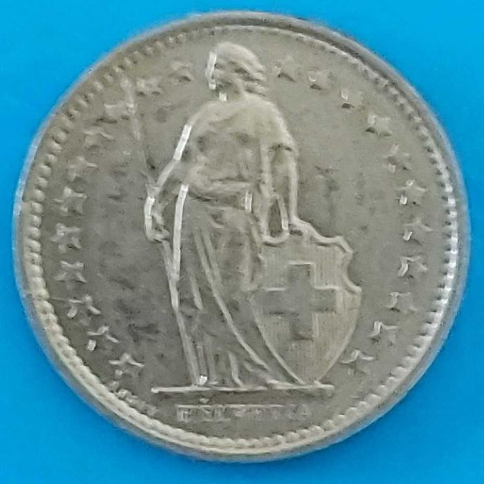 1/2 Franco de 1976 da Suíça