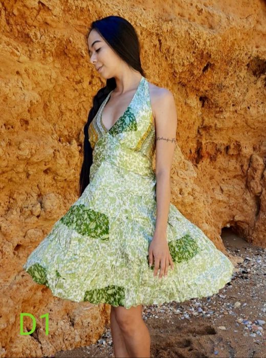 Roupa exclusiva em seda e algodão