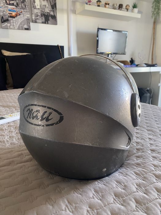 Capacete jet Nau totalmente funcional