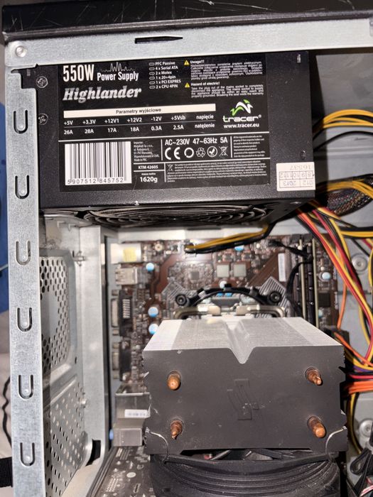 komputer do grania i pracy gtx 750ti/i5 6400