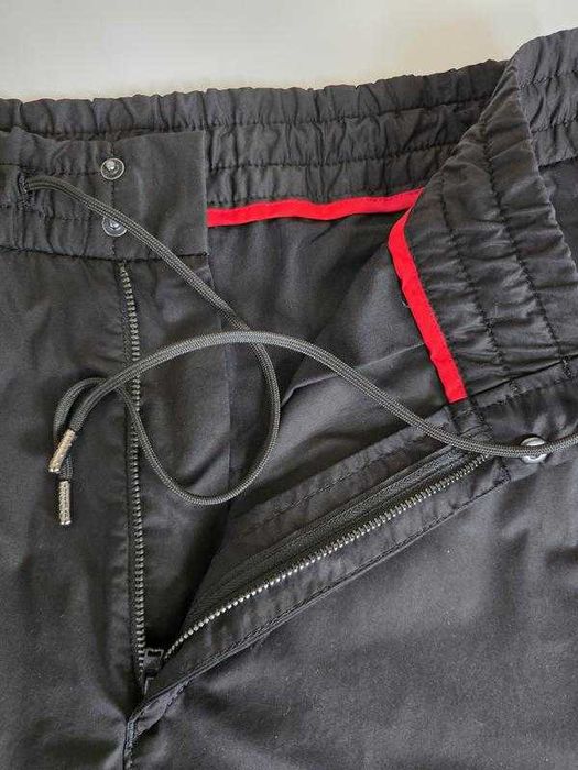 Мужские черные штаны брюки hugo boss хлопок размер 48 m-l
