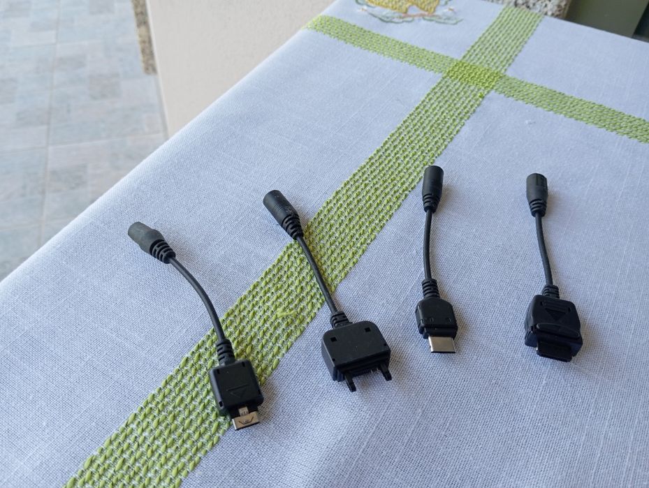 Carregadores antigos para todos tlm quar novos, quer antigos