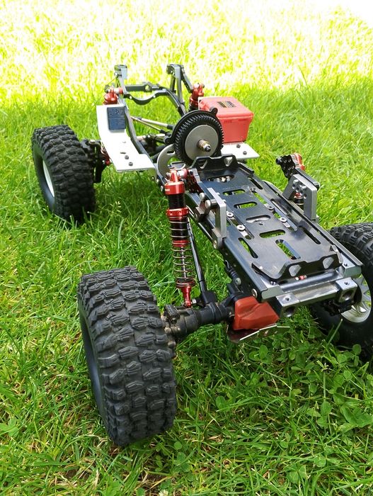 Podwozie trial kopia axial scx10