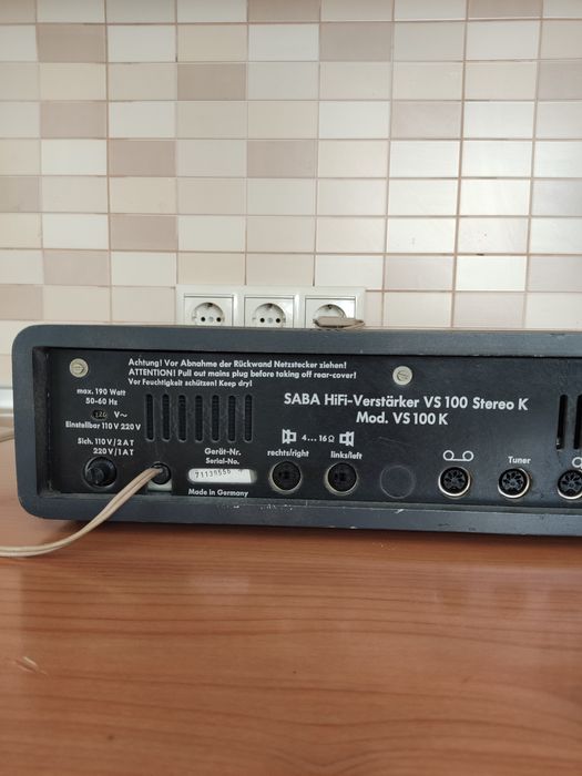 SABA Hi-Fi VS 100 stereo