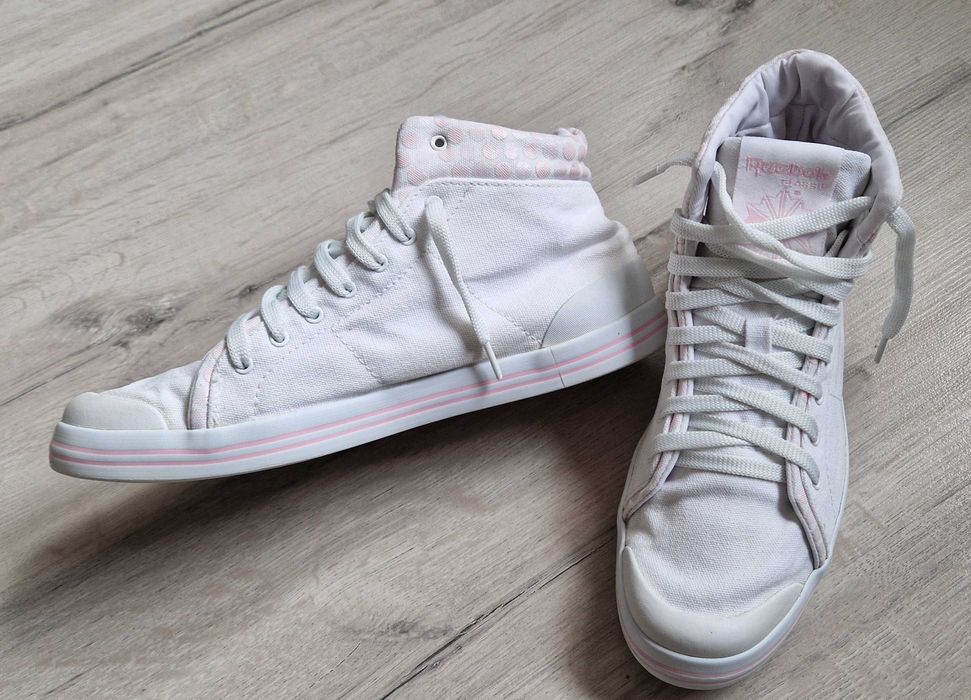 Tenisówki tramki wysokie damskie REEBOK r. 38