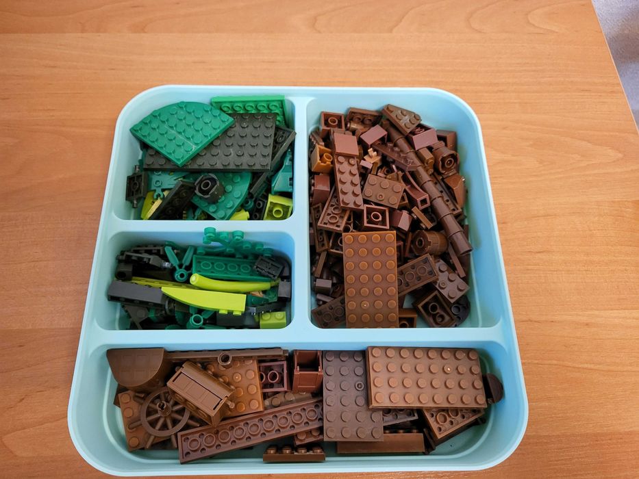 Деталі LEGO (китайські) на вагу 5,5 кг