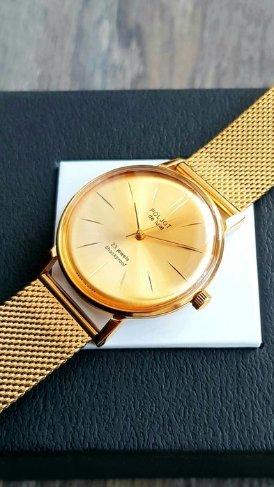 Годинник Poljot Часы Полет Poljot De luxe 23 jewels cal. 2209 USSR