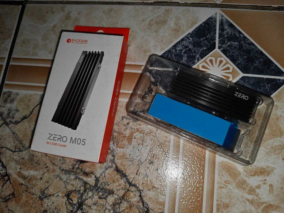 Радиатор SSD M2 ID-COOLING Zero M05 (новый)