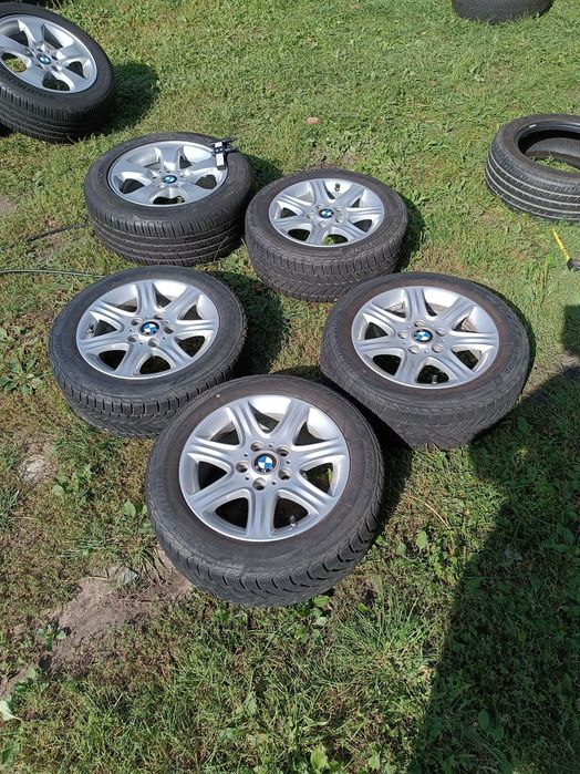 Koła felgi aluminiowe 16 5×120 r16 z BMW x3 opony 205/55 r16