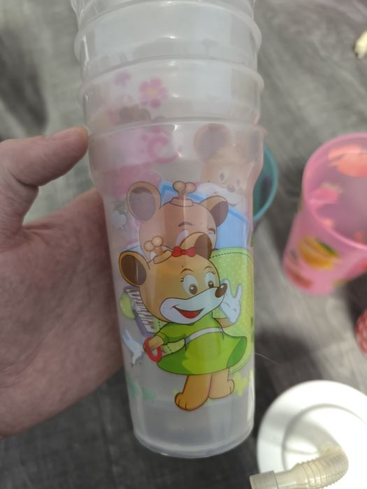 Стаканы пластиковые детские