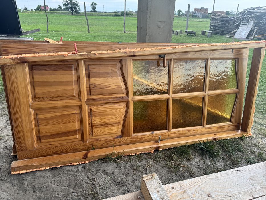 Drzwi drewniane sosna