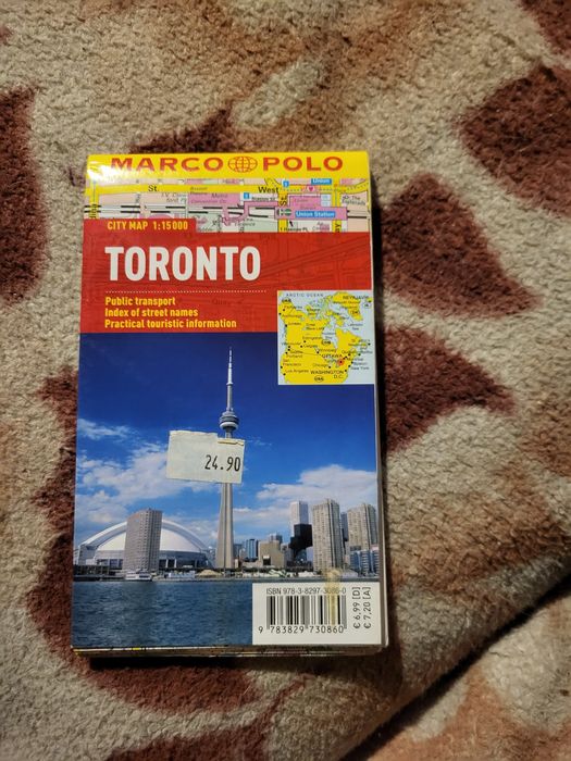 Napa laminowana Toronto. Marco Polo Stan dobry.