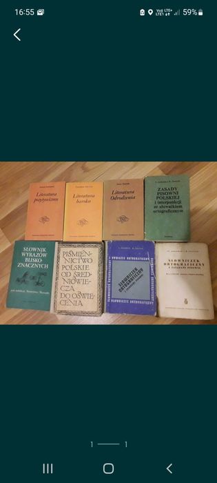 8szt Markiewicz Hernas Ziomek Literatura barok oświecenie pozytywizm