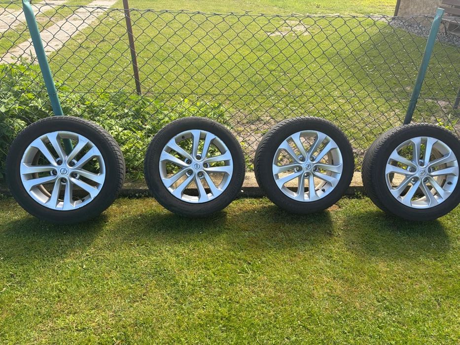 Felgi aluminiowe nisan juke.