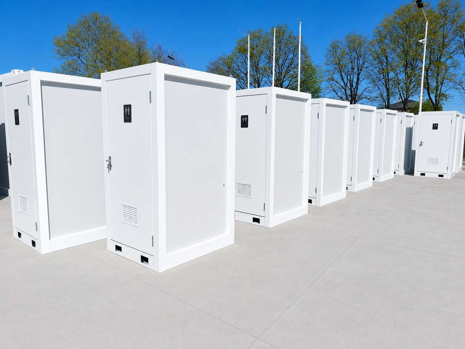 Kontenery sanitarne  od ręki !! Kabinki WC 1,1 x 1,3m
