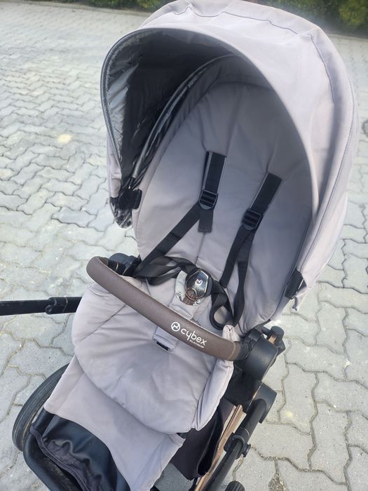 Wózek cybex Priam 2.0 Rose gold Soho Grey. Wózek 3 w 1