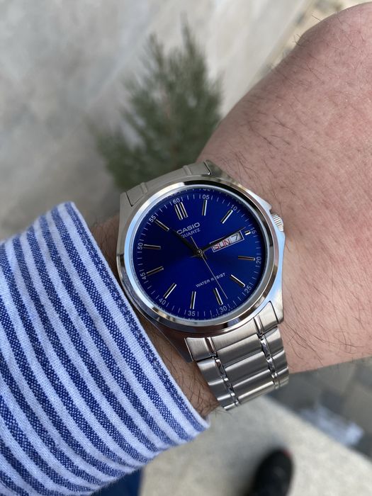 Оригінальний чоловічий годинник Casio, часи Касіо з гарантією!