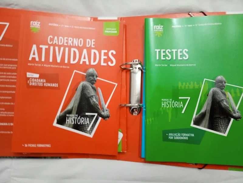 Manual de História 7 - História - 7.º Ano	Dossier do professor completo*