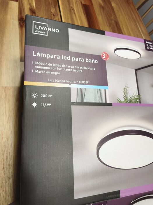 Candeeiro sensor movimento novo