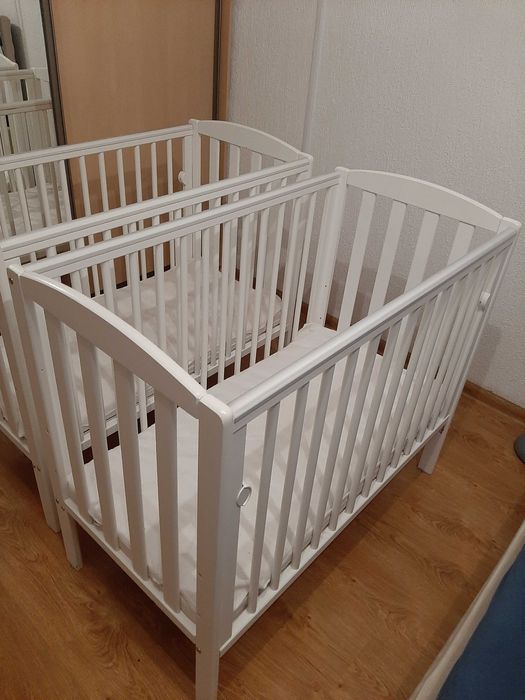 Łóżeczka dla bliźniąt 100x50