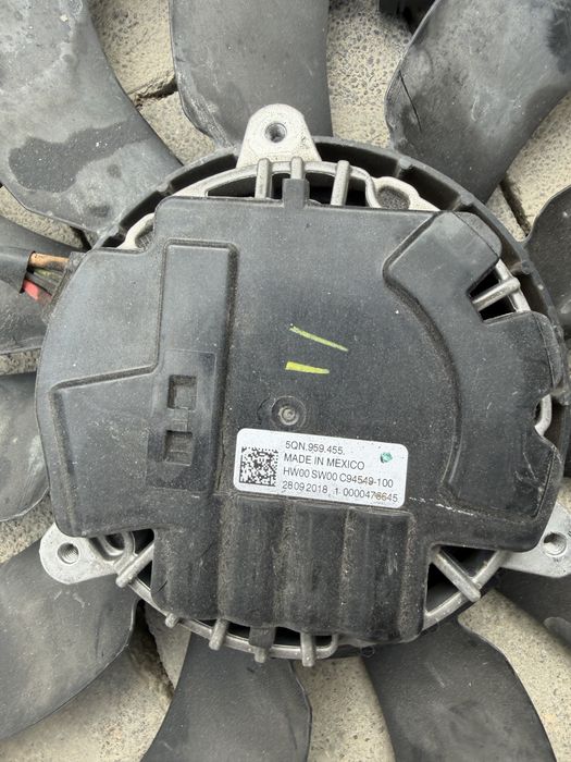 Вентилятор тигуан 2017-2021  usa allspase