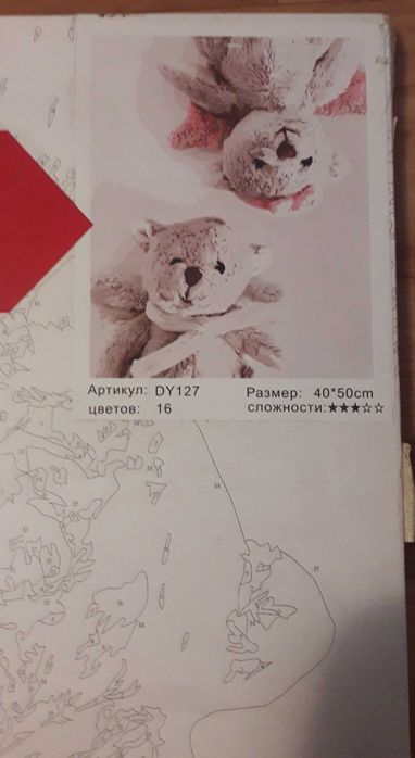 Картина по номерах