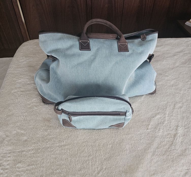 Mala saco viagem e necessaire