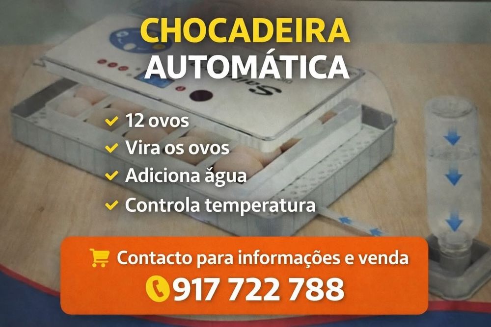 Chocadeira Automática 12 ovos