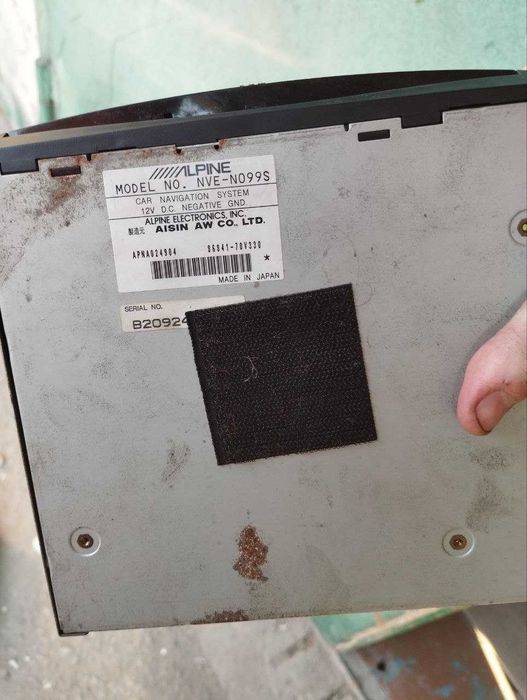 Дископриймач від ALPINE NVE-N099S