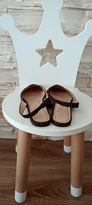 Baleriny w kropki r.37