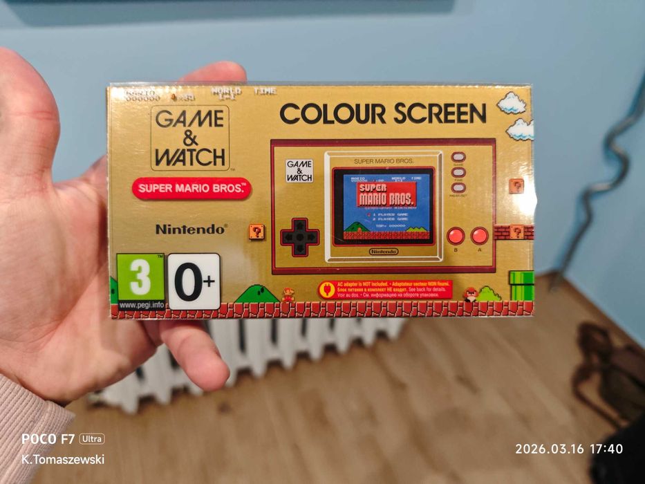 Nintendo Game and watch mario i zelda