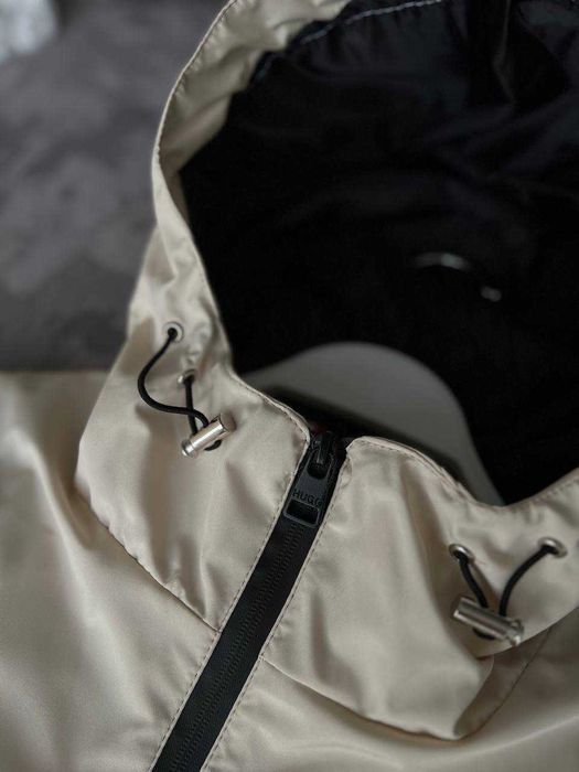 Вітровка Hugo Boss Beige Premium чоловіча з біркою qr-code i57/Boss8