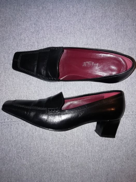 Sapatos em pele senhora