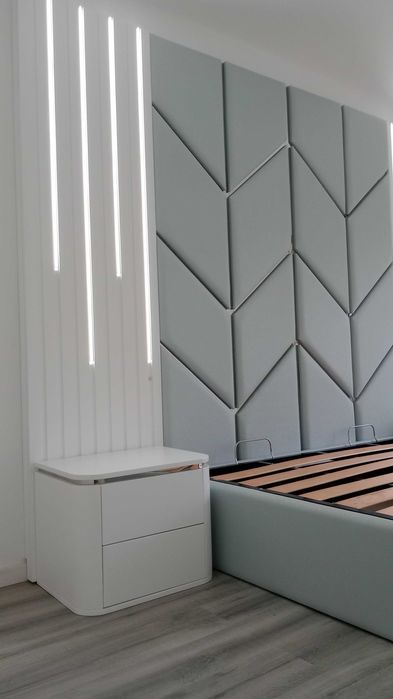 Quarto casal cabeceira ao teto - NOVO - FABRICA