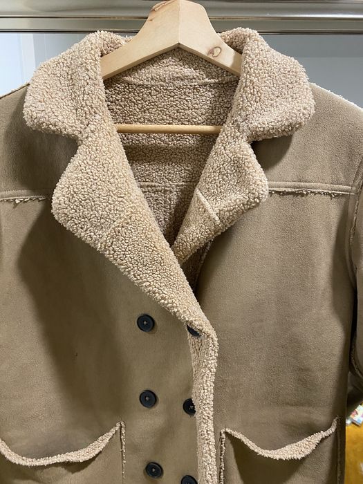 Casaco reversivel de pelo