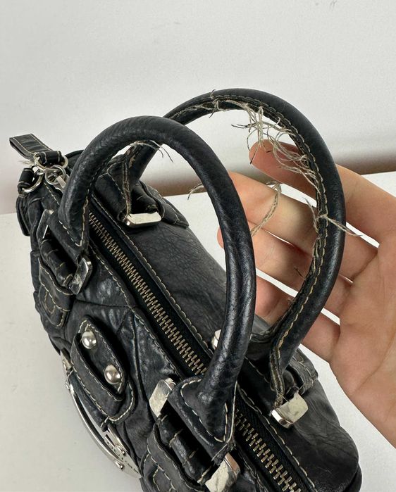 Torebka skórzana GUESS avant garde y2k damska retro