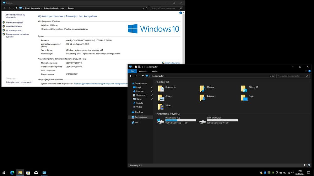 NoteBook Acer Aspire f5-573g 15,6 biały