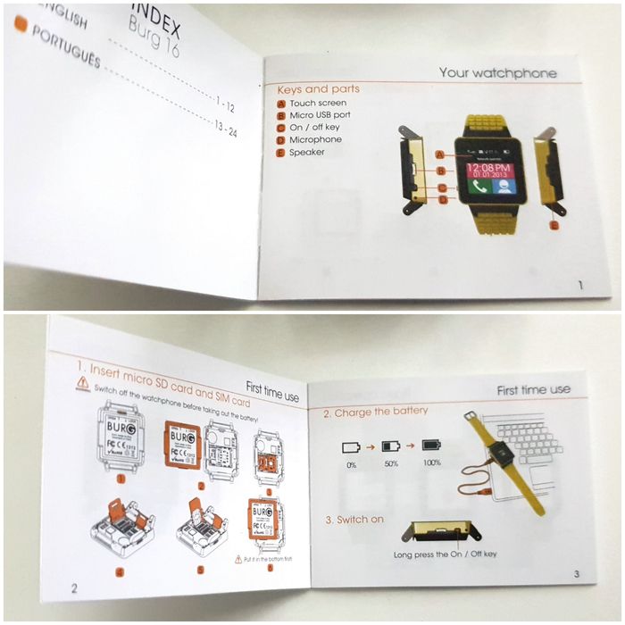 Smartwatch BURG nova na caixa original