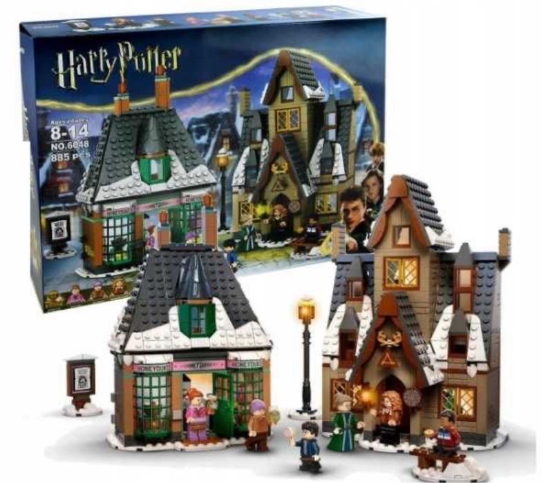Klocki Harry Potter wizyta w wiosce hogsmeade 885 el. z Polski w 24h